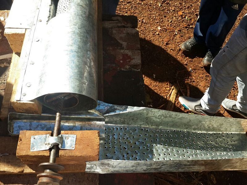 Feria de Ciencias: Máquina para elaborar Almidón de Mandioca