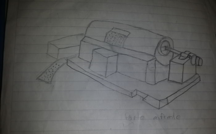 Feria de Ciencias: Máquina para elaborar Almidón de Mandioca